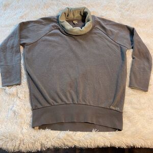 Bench Cowl Neck Gray Sweat Shirt Size XL